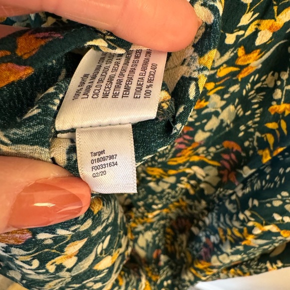 EUC A New Day Yellow Floral Maxi Sundress with Flutter Sleeves Size Small - Picture 5 of 7